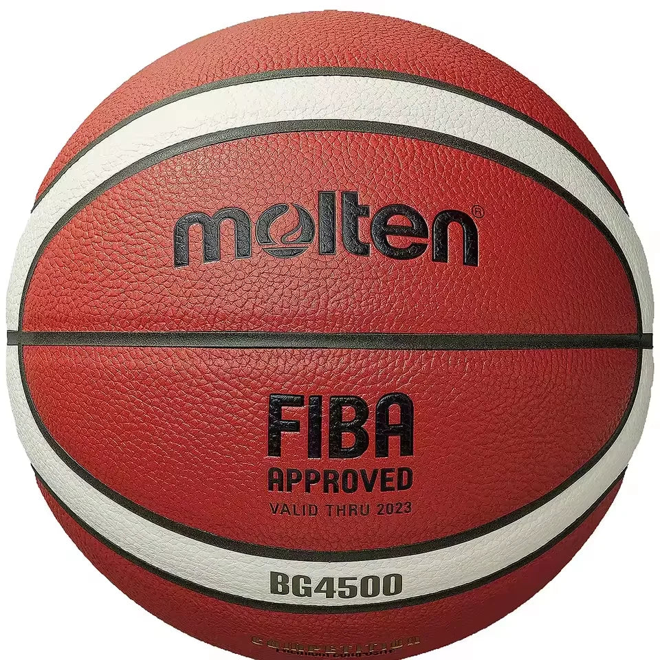 Molten BG4500 BG5000 Series 2-Tone PU Composite Basketball, Size 7,6,5