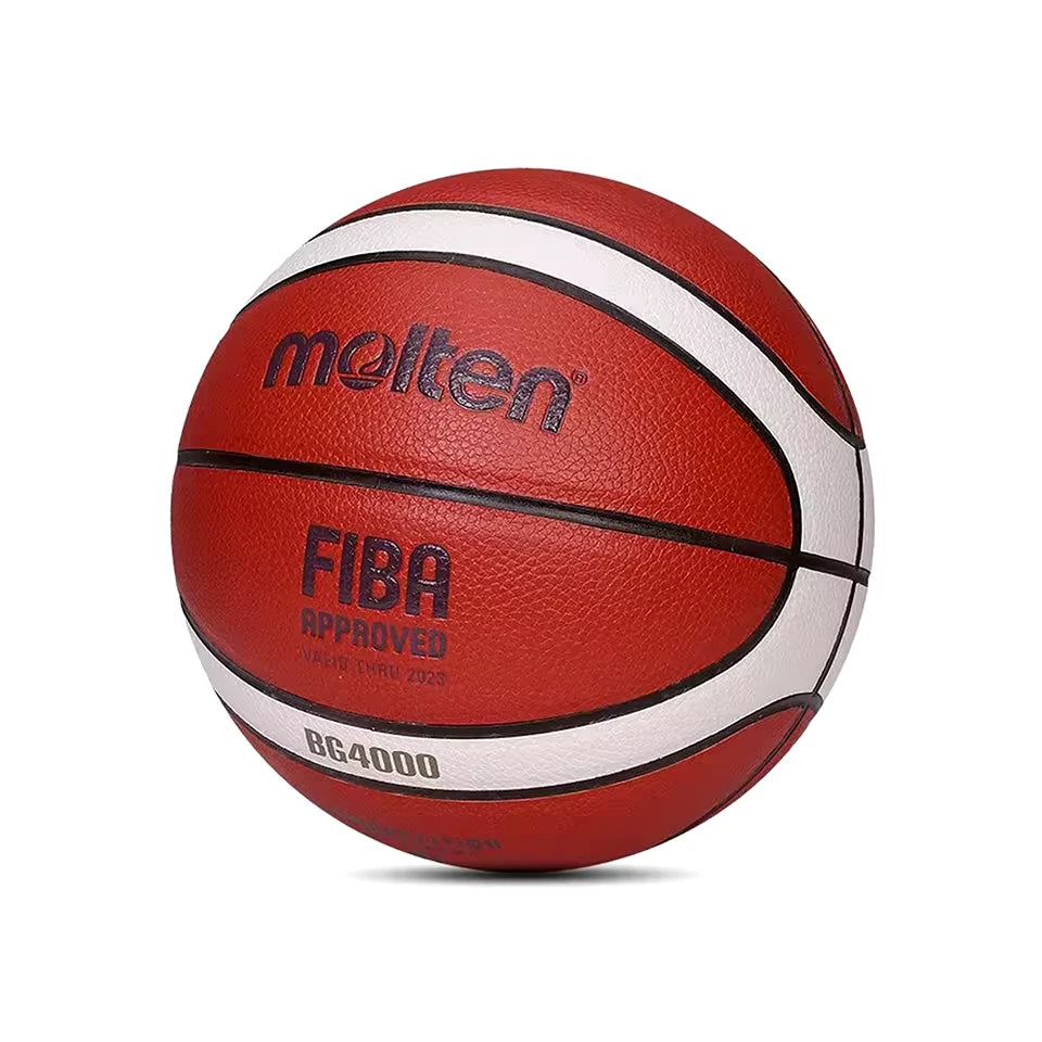 Molten BG4500 BG5000 Series 2-Tone PU Composite Basketball, Size 7,6,5