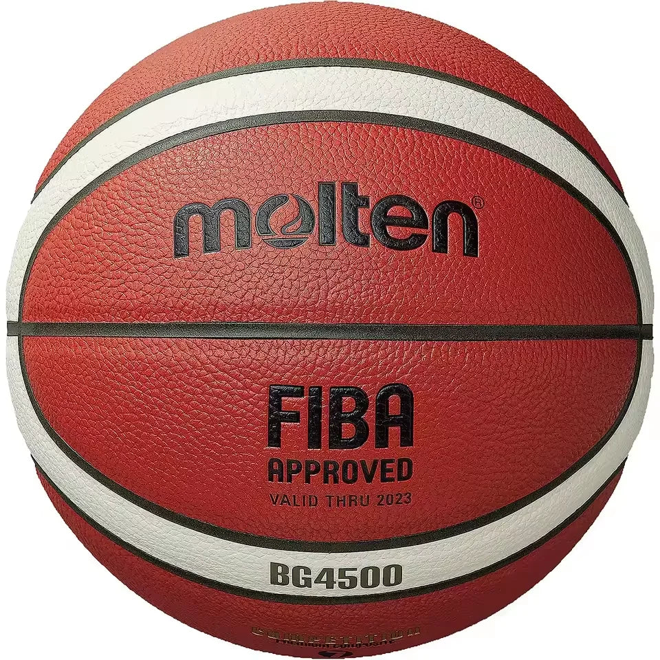 Molten BG4500 BG5000 Series 2-Tone PU Composite Basketball, Size 7,6,5